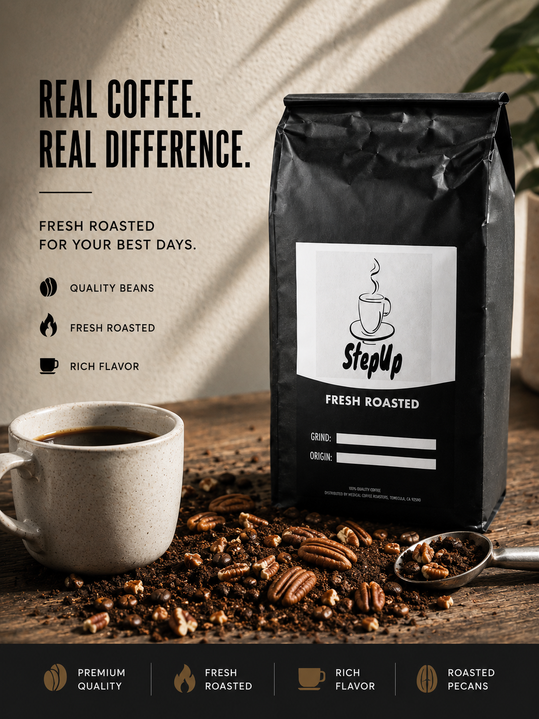 Pecan Pie Coffee | Specialty Grade Lightly Flavored Coffee