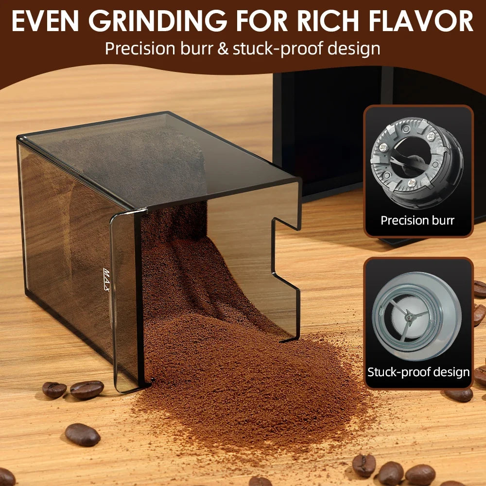28-Setting Burr Coffee Grinder