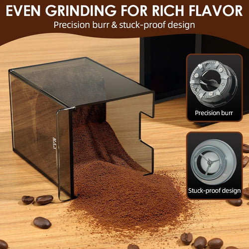 28-Setting Burr Coffee Grinder